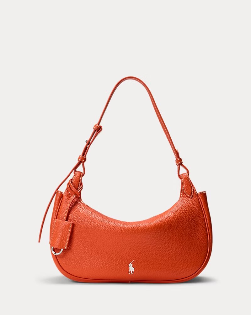 PRL Fem - Polo Play Leather Shoulder Bag