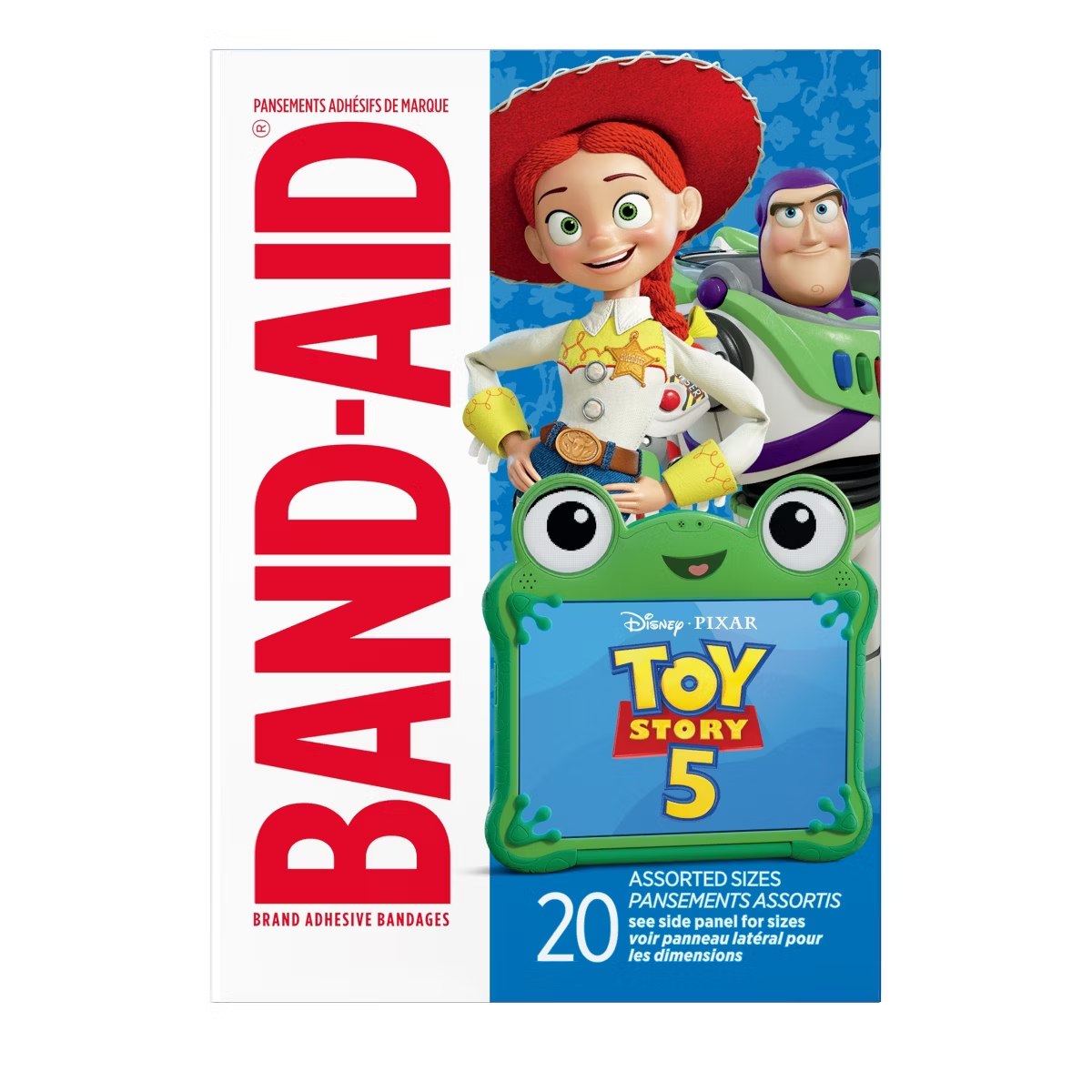 Target - Band-Aid Brand Adhesive Bandages - Disney and Pixar Toy Story 5 - Assorted Sizes - 20ct