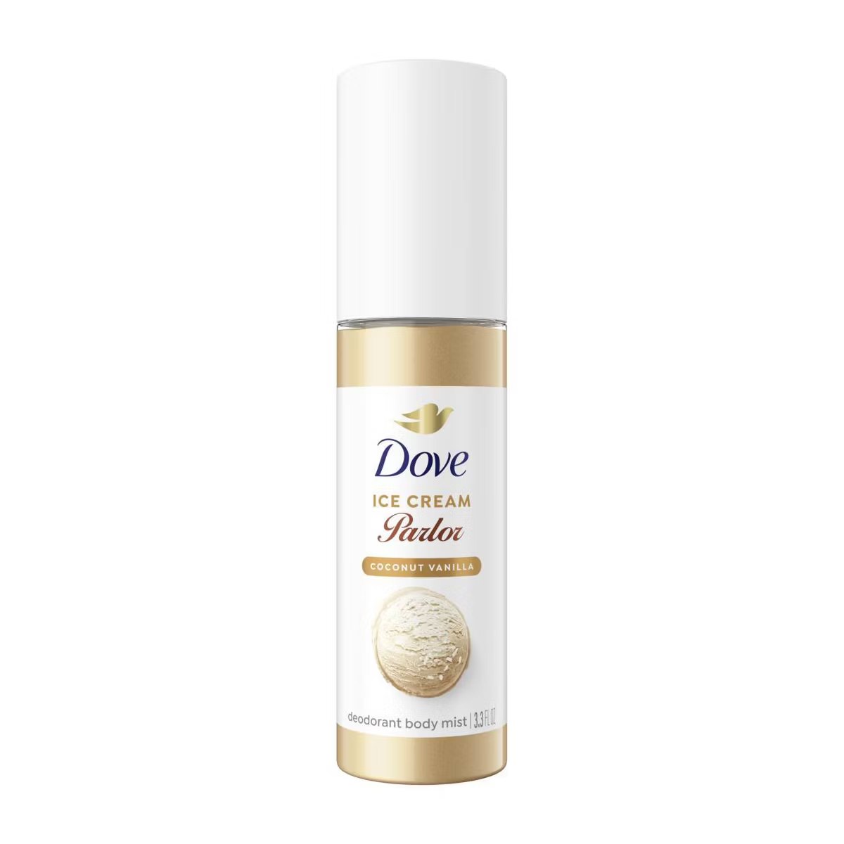 Target - Dove Beauty Ice Cream Parlor Body Mist - Coconut Vanilla - 3.3oz