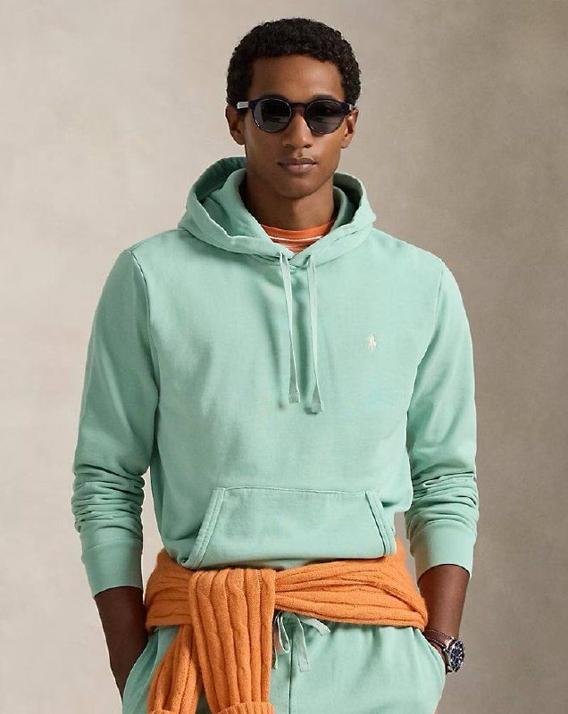 PRL Masc- Loopback Fleece Hoodie