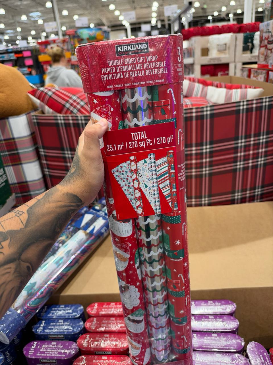 Costco- Kirkland Double-sided Gift Wrap