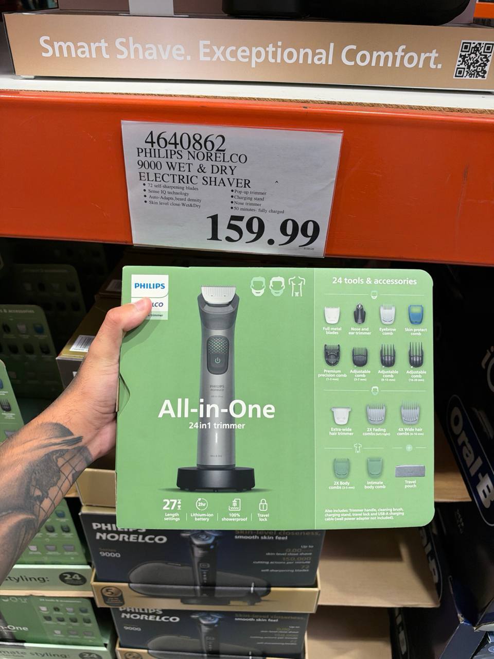 Costco - Philips Norelco 9000 Wet & Dry