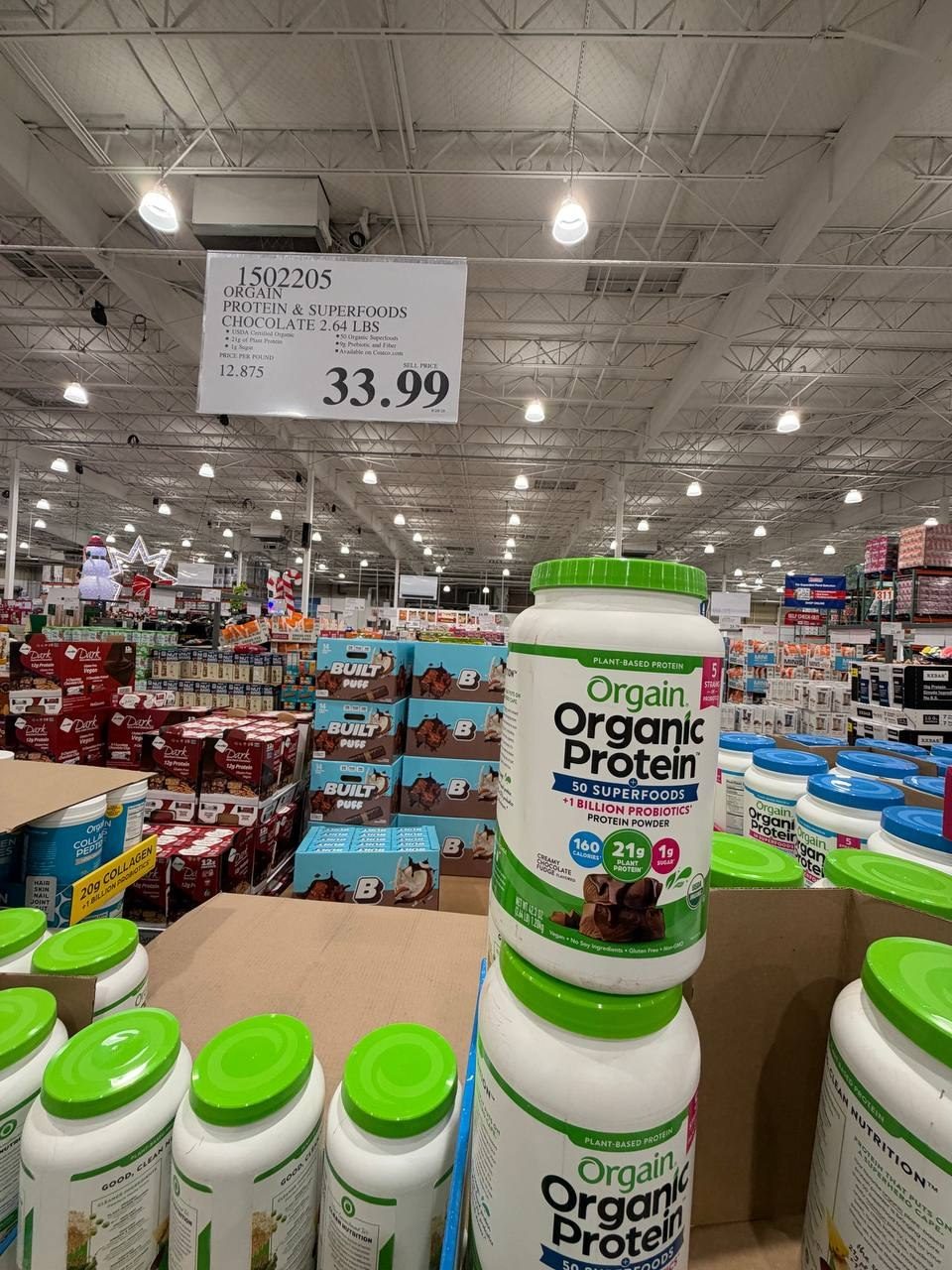 Costco - Orgain Organic Protein