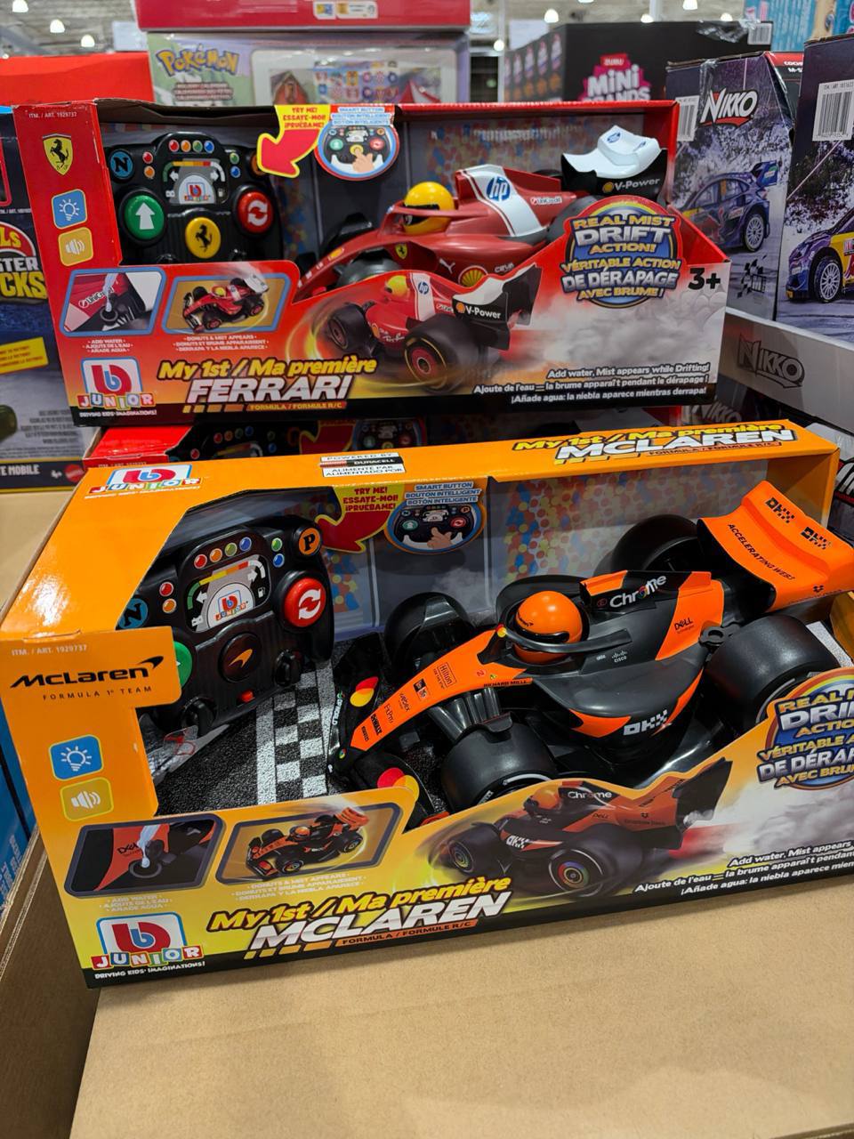 Costco- Carrinho de controle remoto McLaren