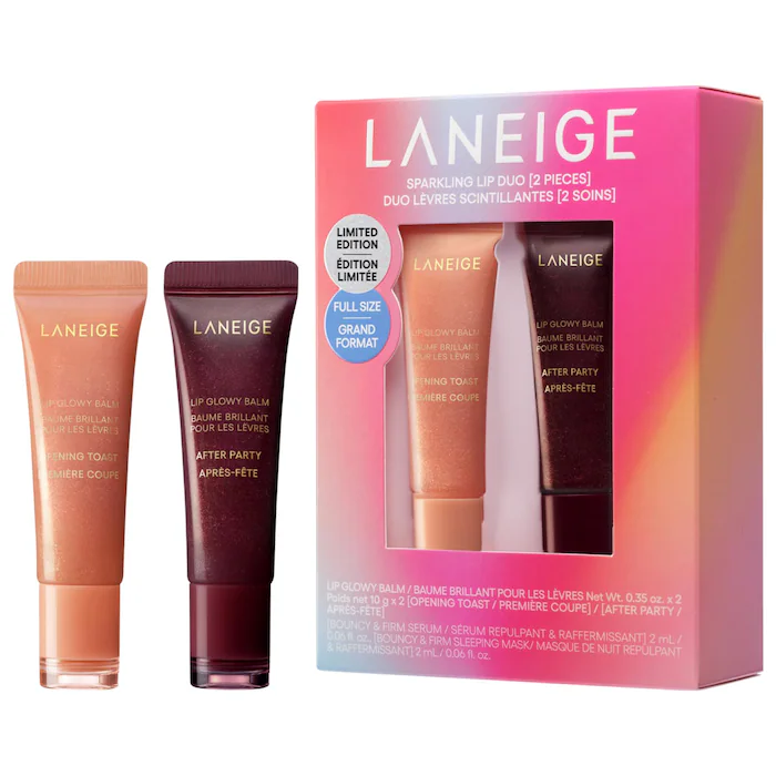 Sephora - LANEIGE  Sparkling Shimmer Lip Glowy Balm Duo Gift Set