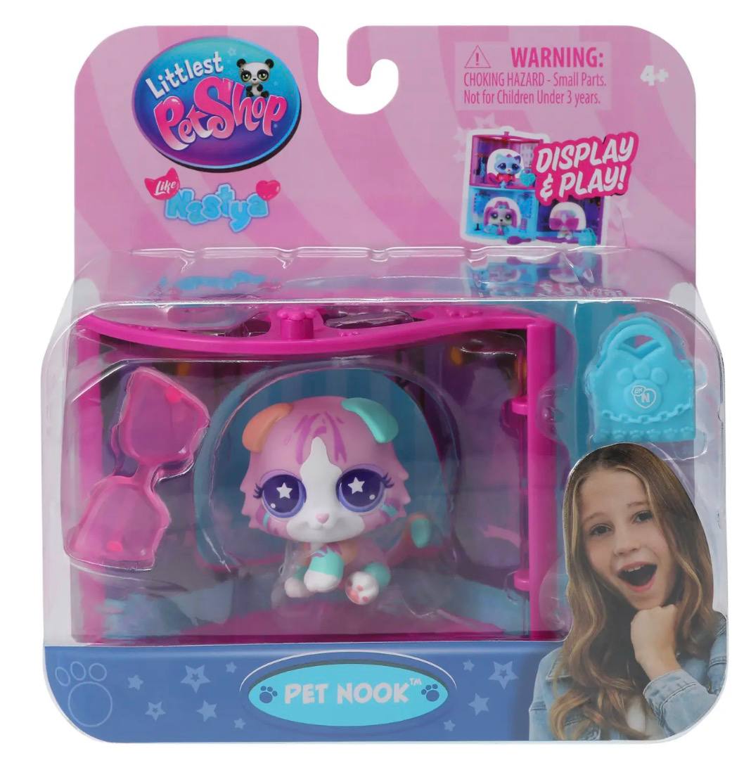 Five Below - Littlest Pet Shop® X Like Nastya Display & Play Toy Set
