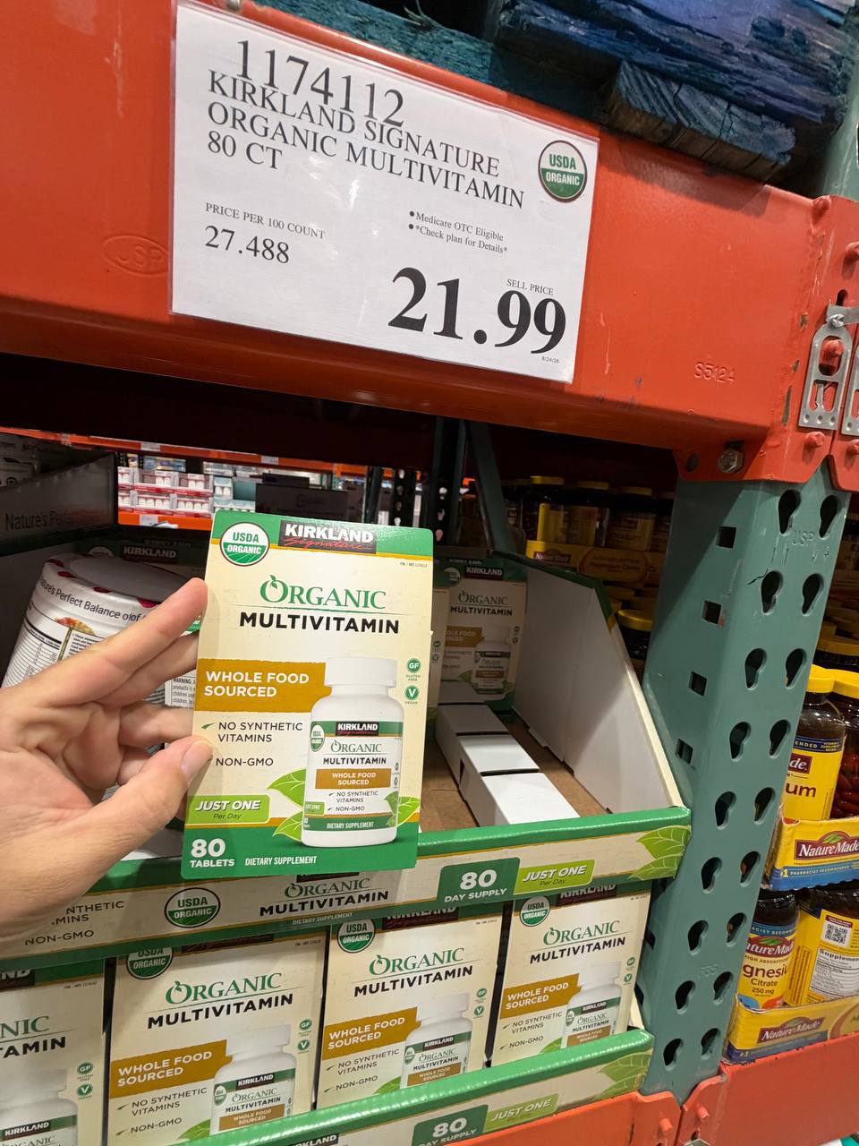 Costco - Organic Multivitamin