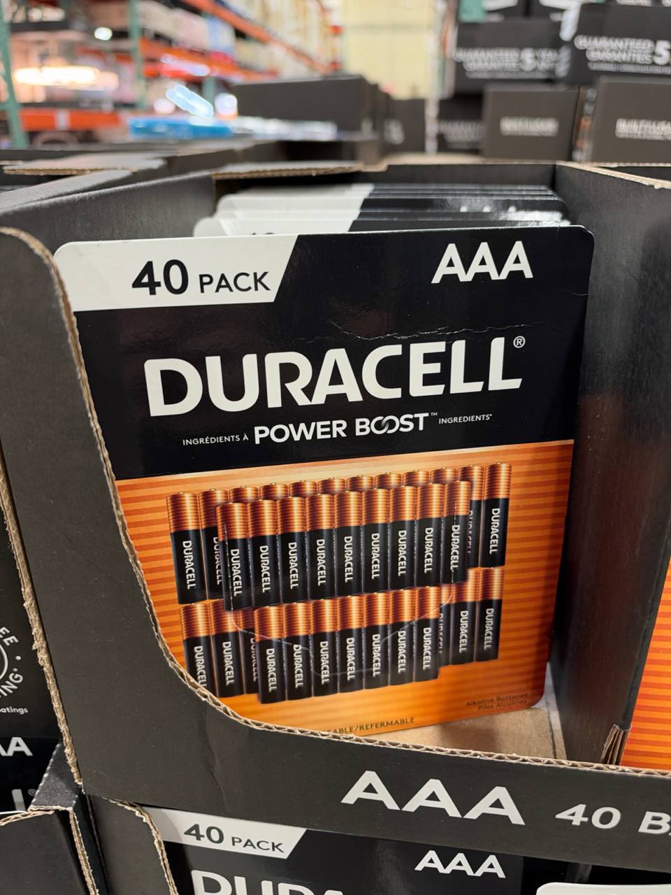 Costco- Duracell AAA 40 Pack