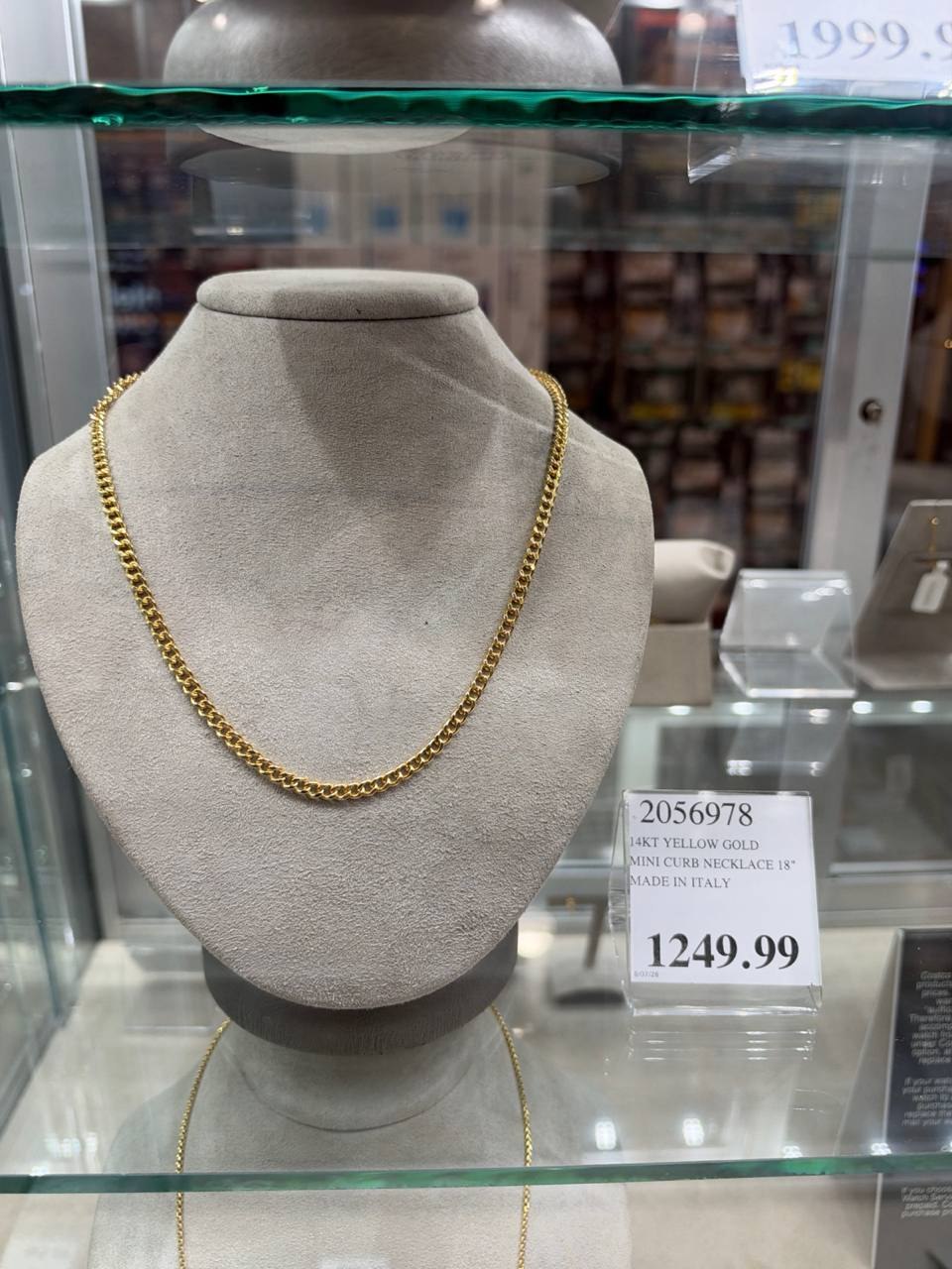 Costco - Colar 14KT Yellow Gold