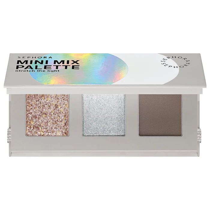 Sephora - SEPHORA COLLECTION  Stretch The Light Mini Mix Eyeshadow Palette- Color Silver Dust