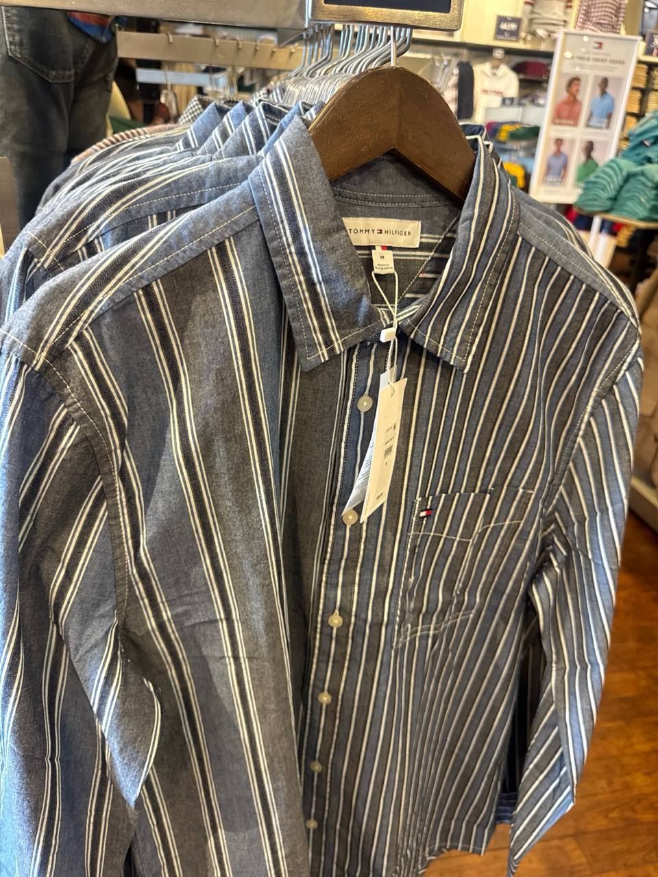 Tommy Masc- Camisa Manga Longa