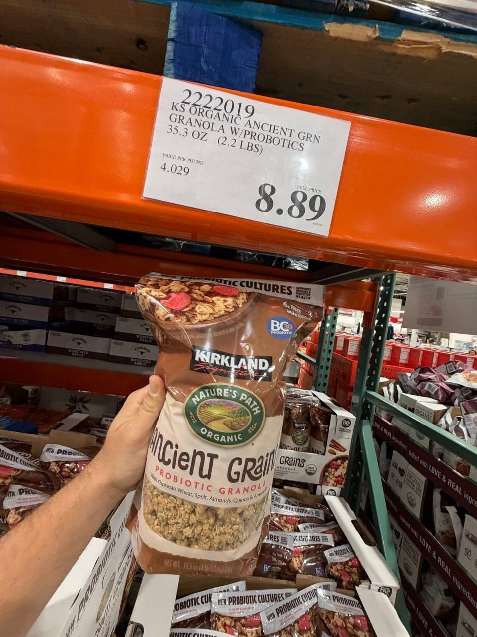 Costco - Kirkland Granola W/ Probiotics