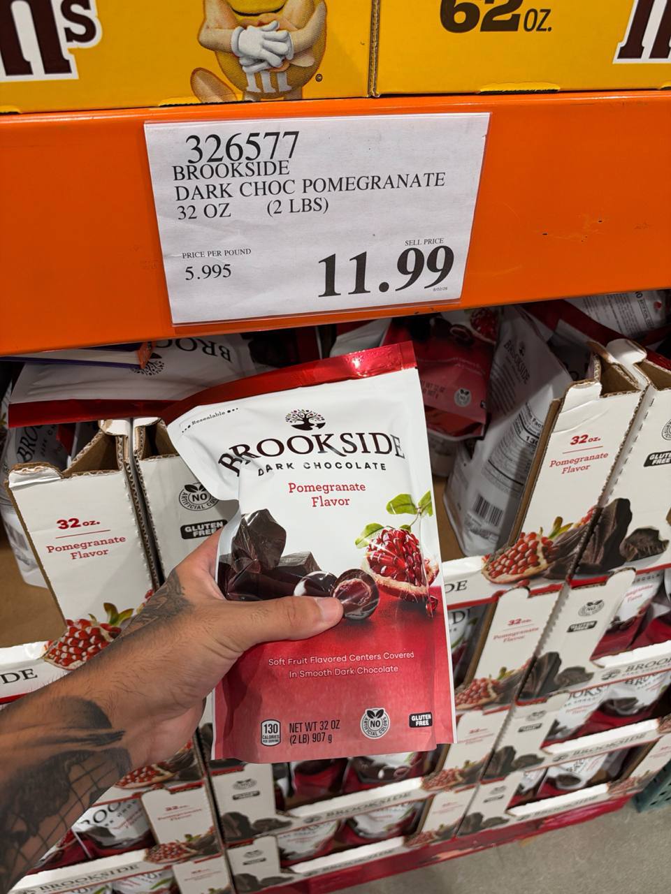 Costco- Brookside Dark Chocolate Pomegranate