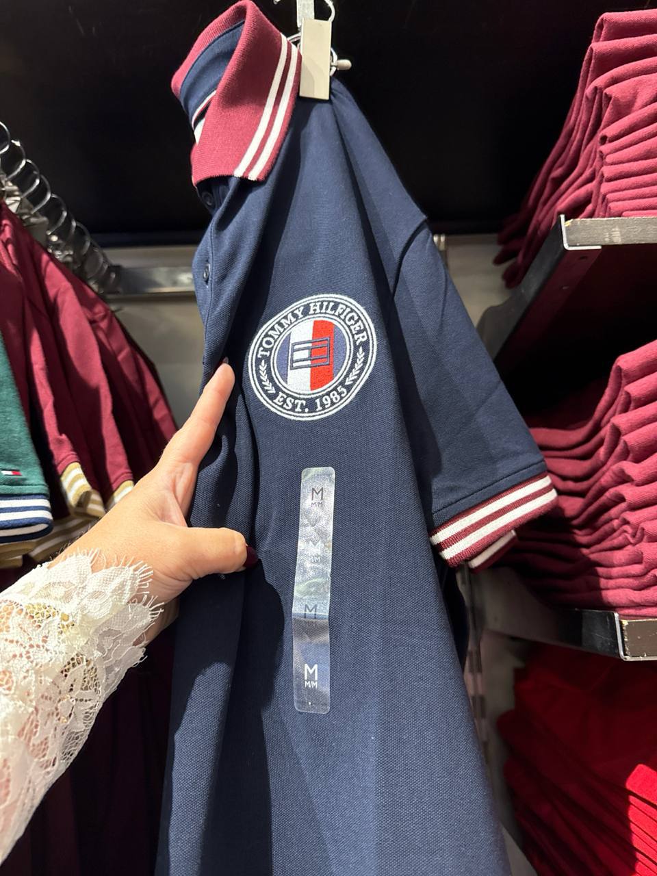 Tommy Masc- Camiseta Polo Regular Fit