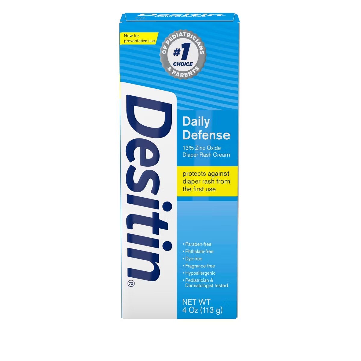 Target - Desitin Daily Defense Baby Diaper Rash Cream with Zinc Oxide - 4oz