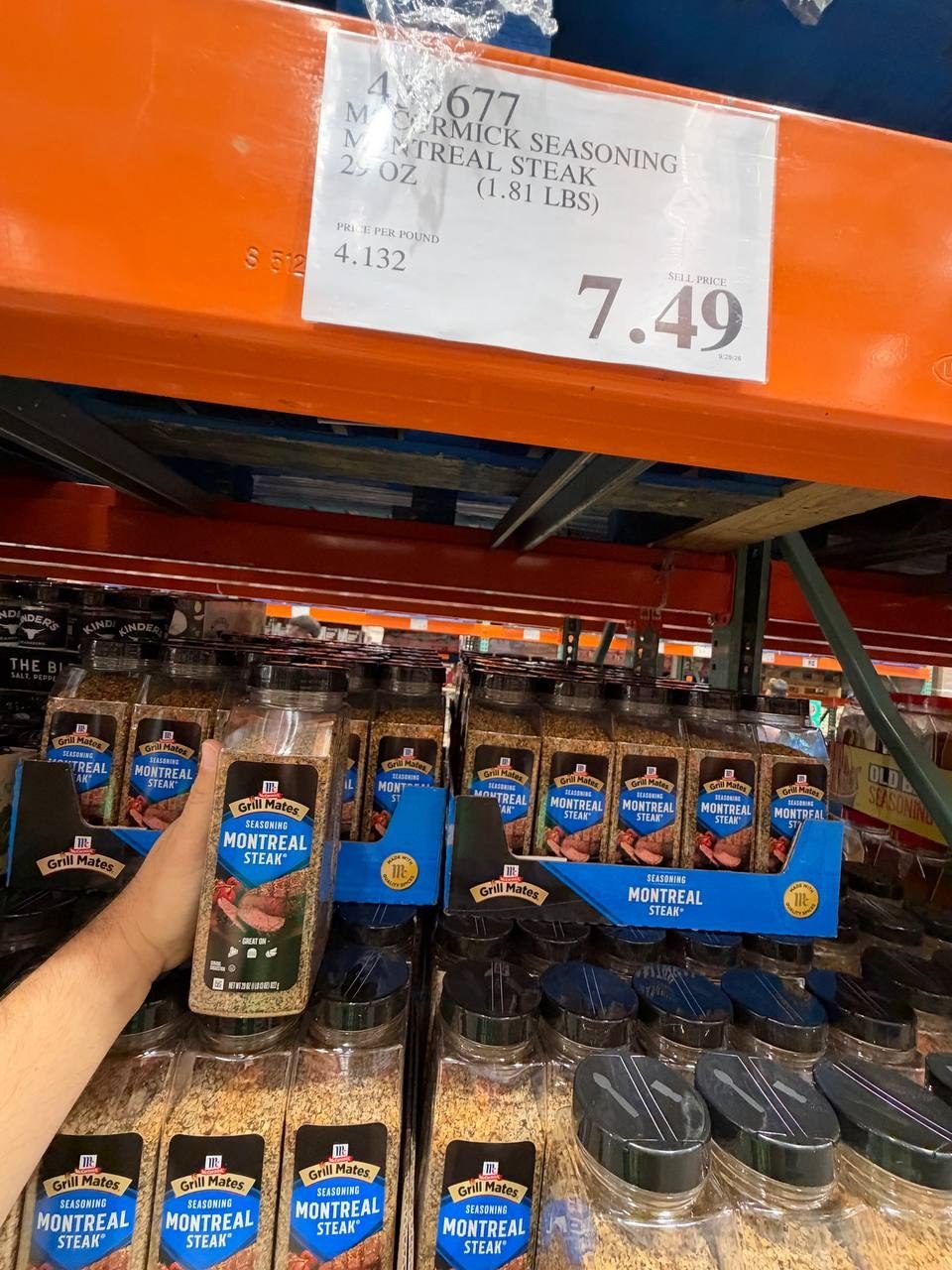 Costco - Grill Mates Montreal Steak