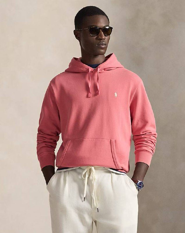 PRL Masc- Loopback Fleece Hoodie
