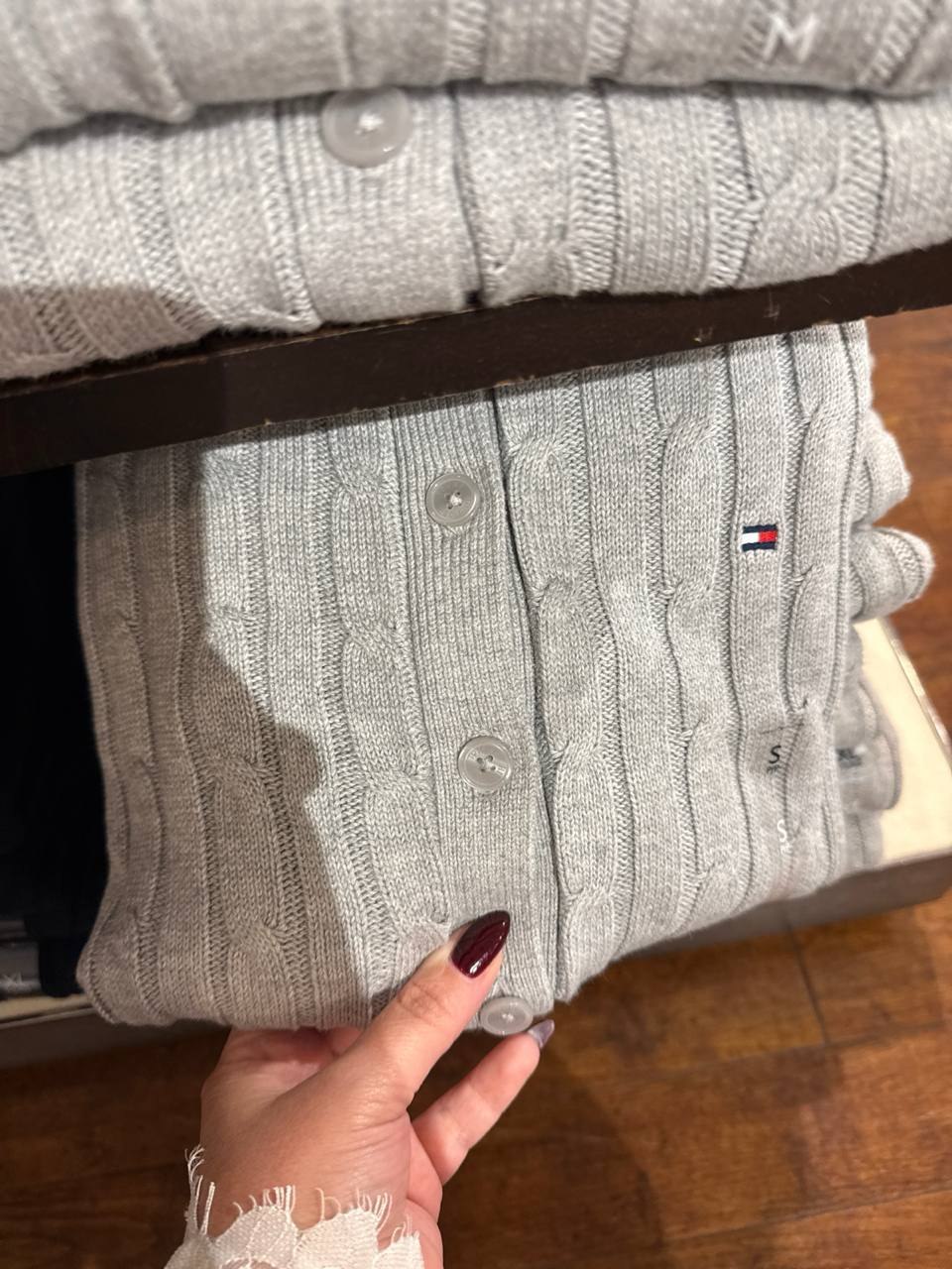 Tommy Fem - Cardigan Manga Longa