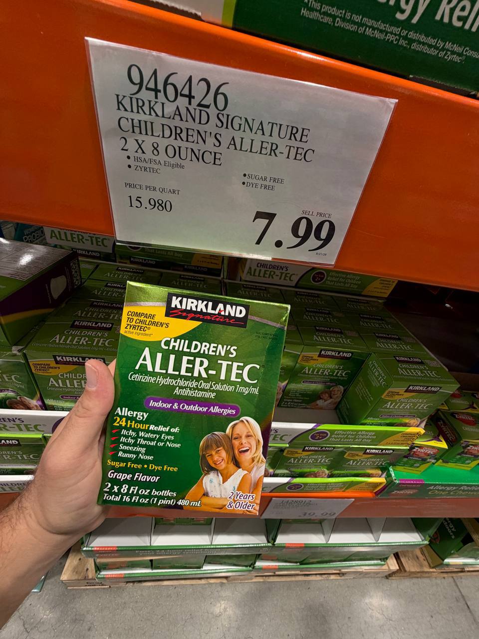 Costco - Childrens Aller-Tec