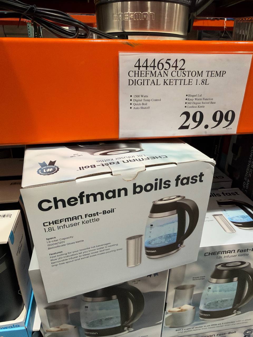 Costco- Chefman Custom Temp Digital