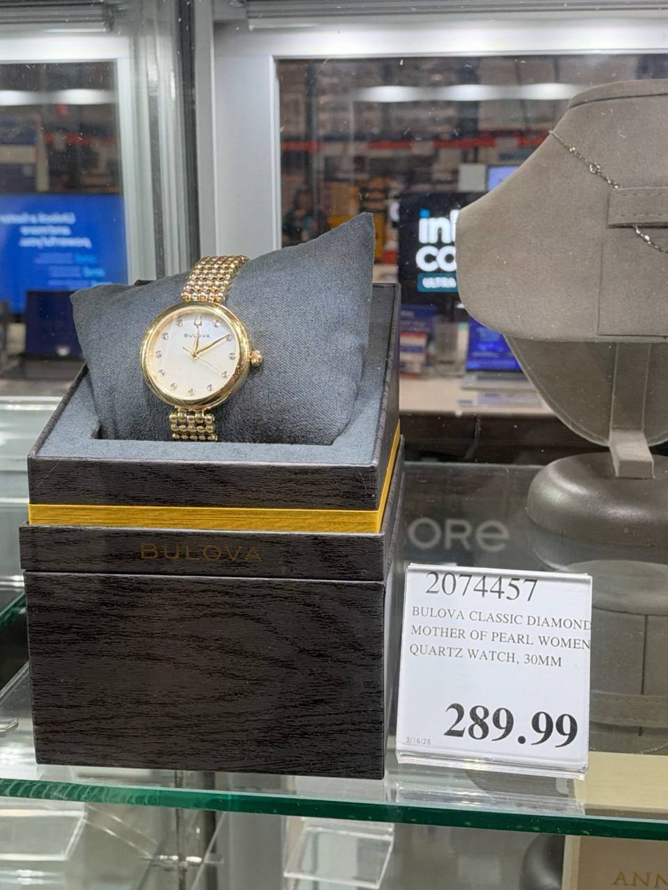 Costco - Relógio Bulova