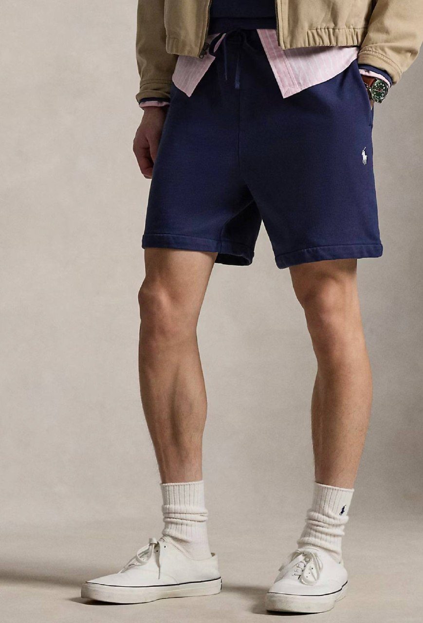 PRL Masc- 6.5-Inch Loopback Fleece Short