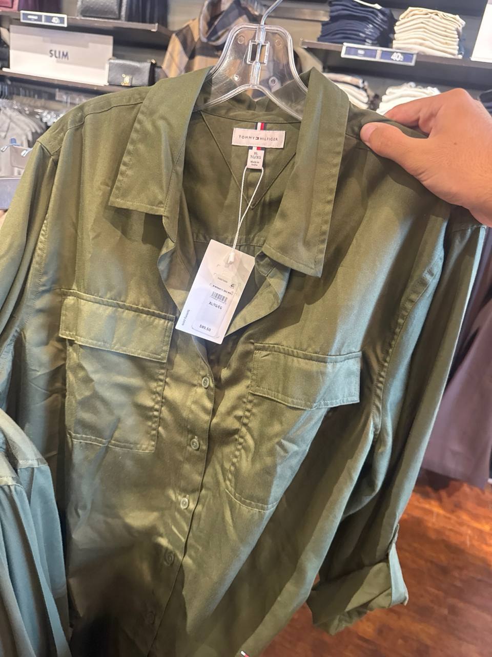 Tommy Fem - Camisa Manga Longa