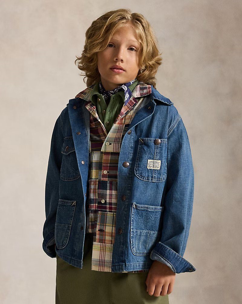 PRL Boy - Denim Utility Jacket