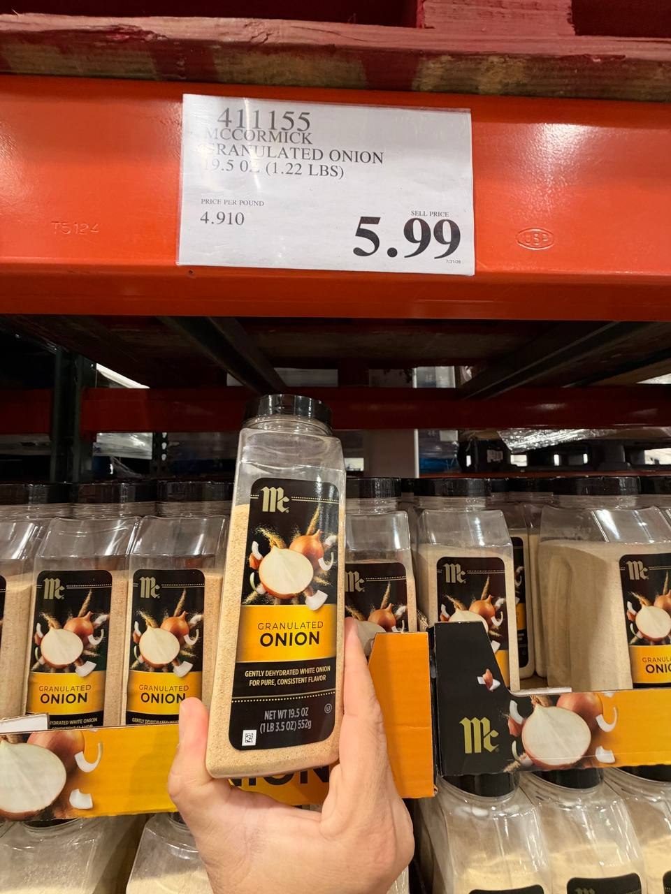 Costco - Mc Cormick Onion