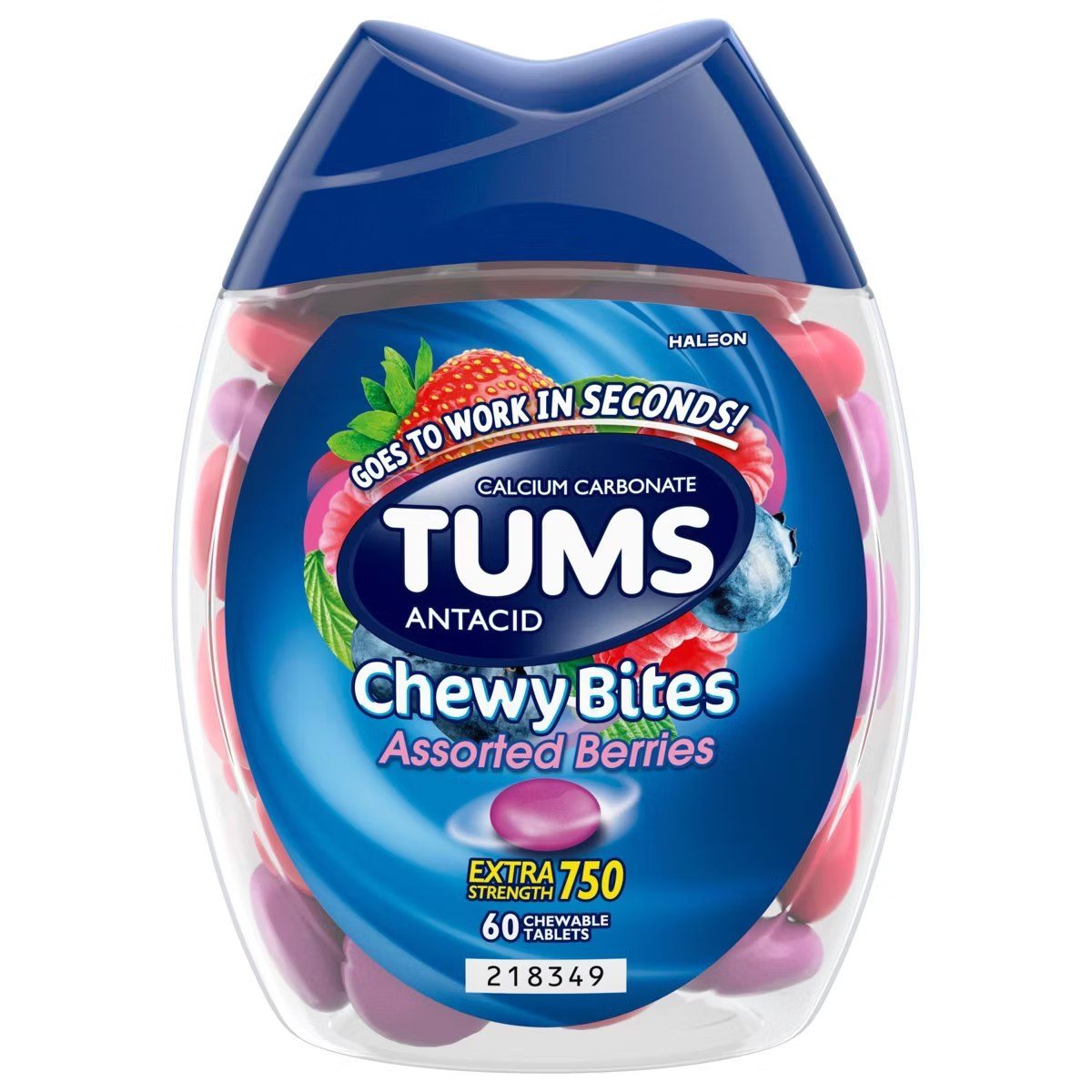 Target - Tums Chewy Bites Extra Strength Antacid Assorted Berry 60ct