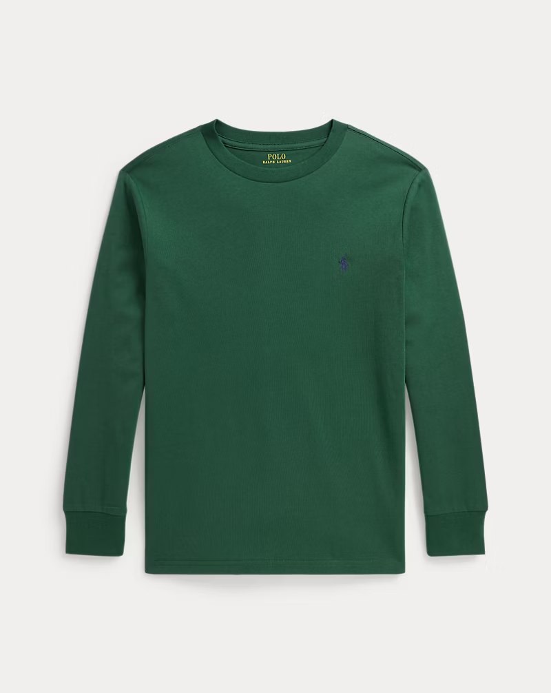 PRL Boy - Cotton Jersey Long-Sleeve Tee