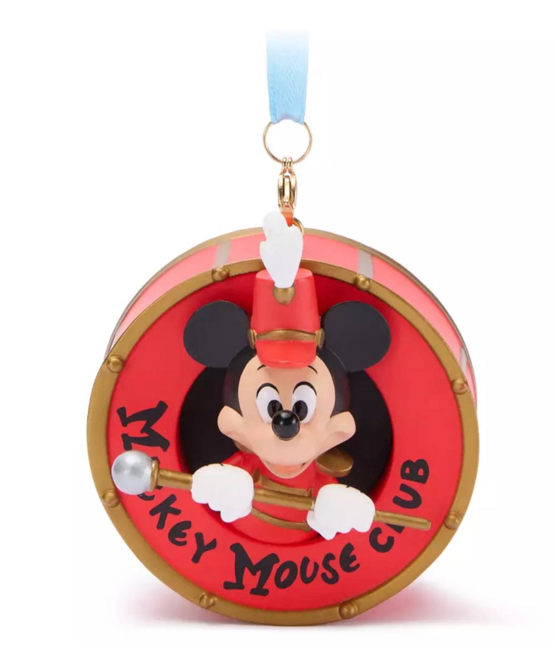 Disney - The Mickey Mouse Club 70th Anniversary Drum Sketchbook Ornament