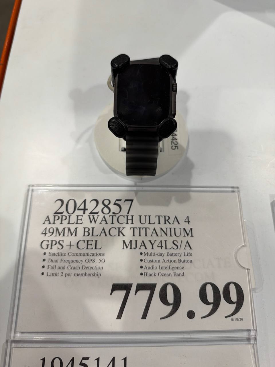Costco - Apple Watch Ultra 4