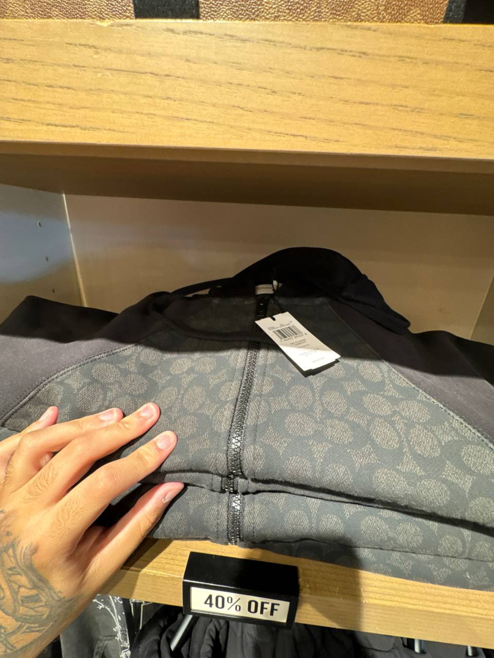 Coach - Blusa de moletom Masculino