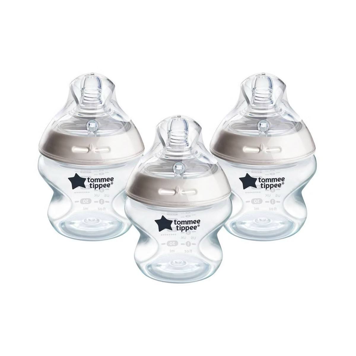 Target- Tommee Tippee Start Slow-Flow Breast-Like Nipple Anti-Colic Baby Bottle - 5oz/3pk: BPA-Free, Silicone Material