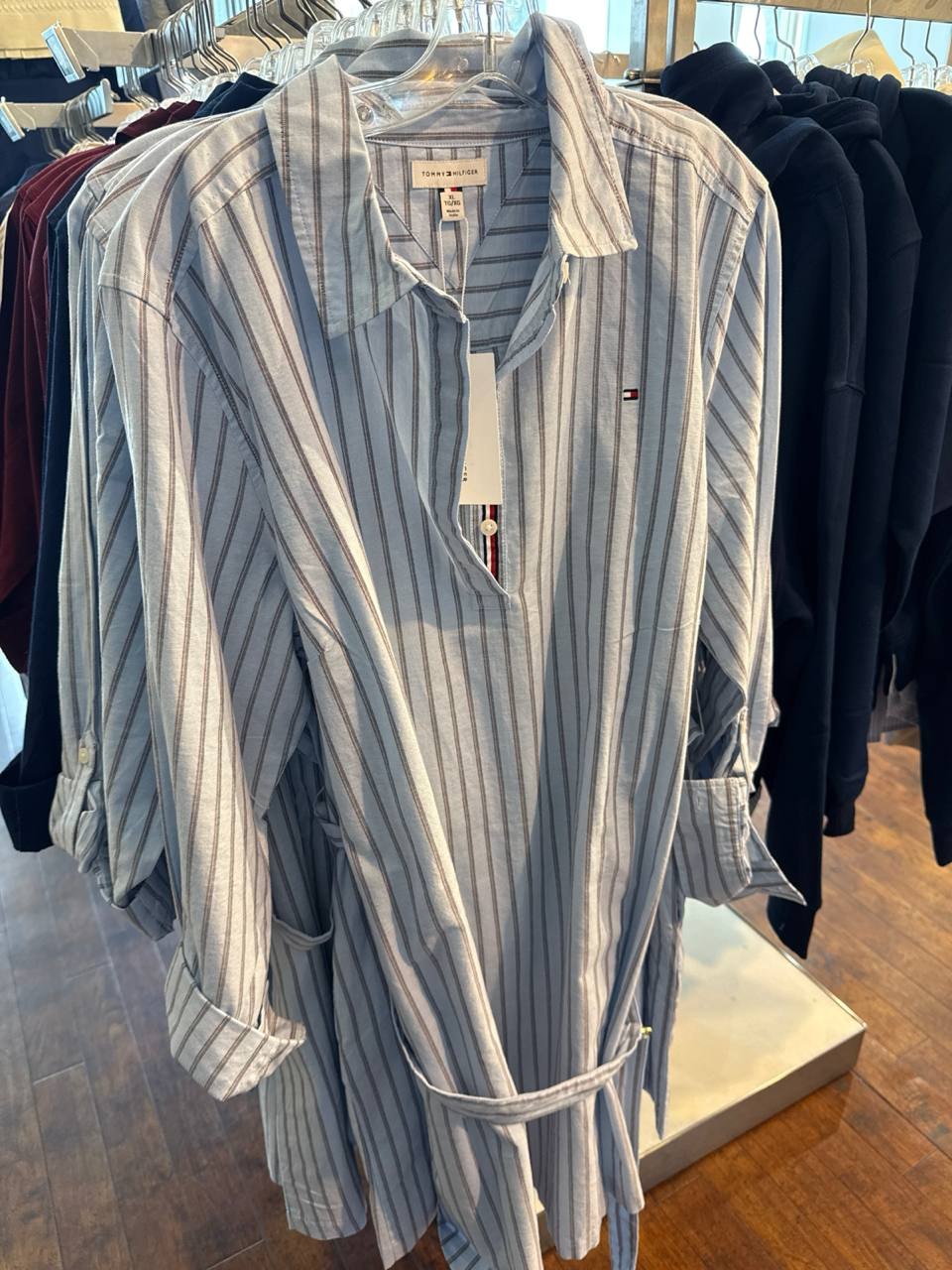 Tommy Fem - Vestido Manga Longa