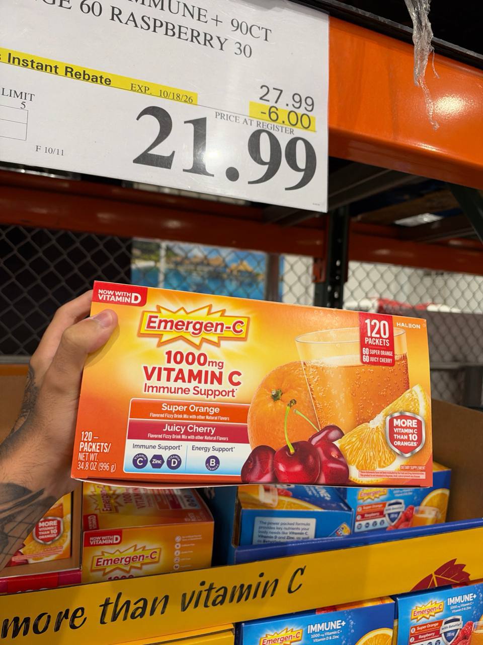 Costco- Emergen -C Vitamin C