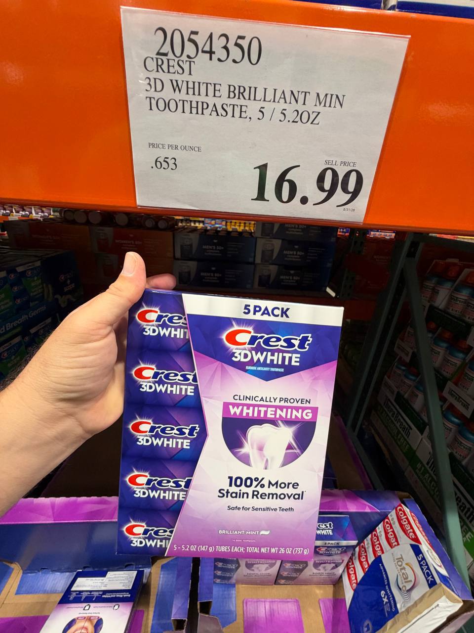 Costco - Crest 3D White