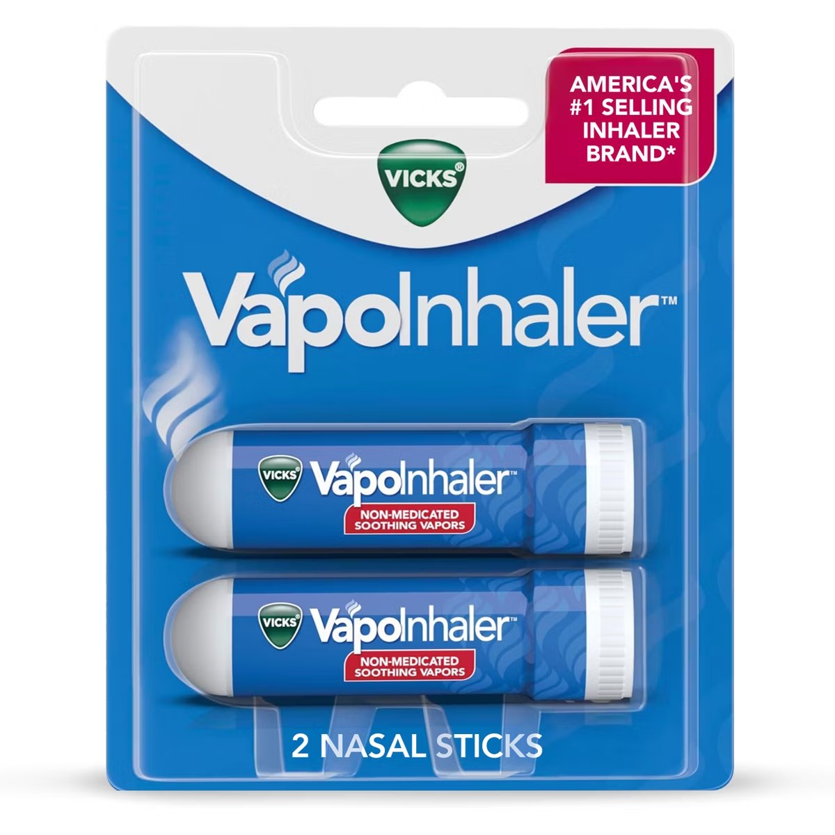 Target - Vicks VapoInhaler Non-Medicated Portable Nasal Inhaler - 2ct