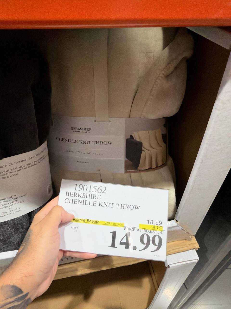 Costco- Knit Throw