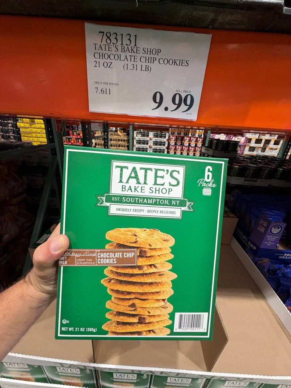 Costco - Tate's Bake Shop Chocolate Chip Cookies