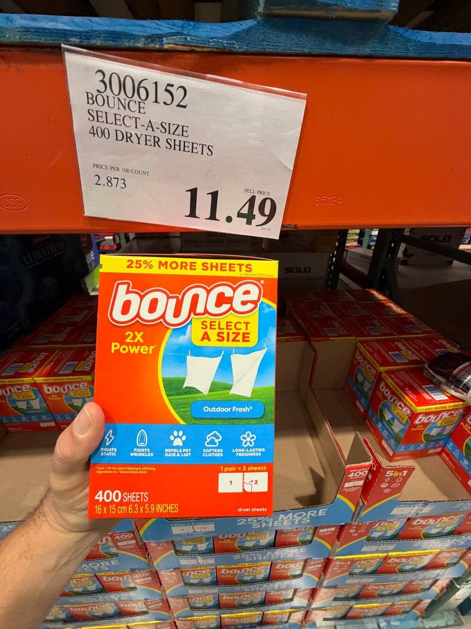 Costco - Bounce Sheets