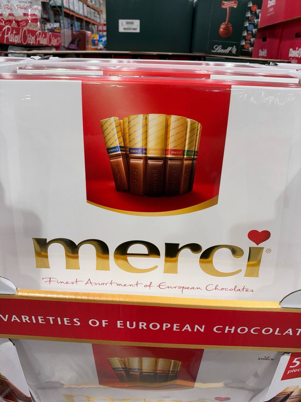 Costco- Merci Varieties Of European Chocolates