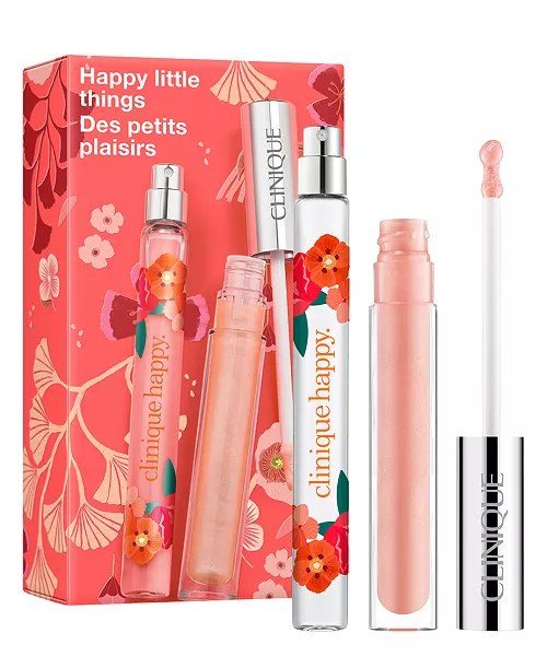 Macy's - Clinique 2-Pc. Happy Little Things Fragrance & Lip Gloss Gift Set