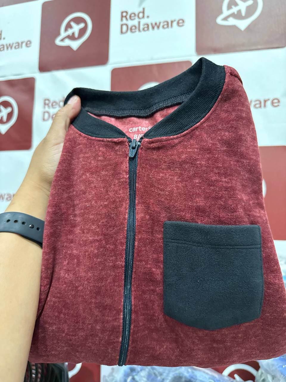 Carter’s Macacao fleece com pezinho (A5)