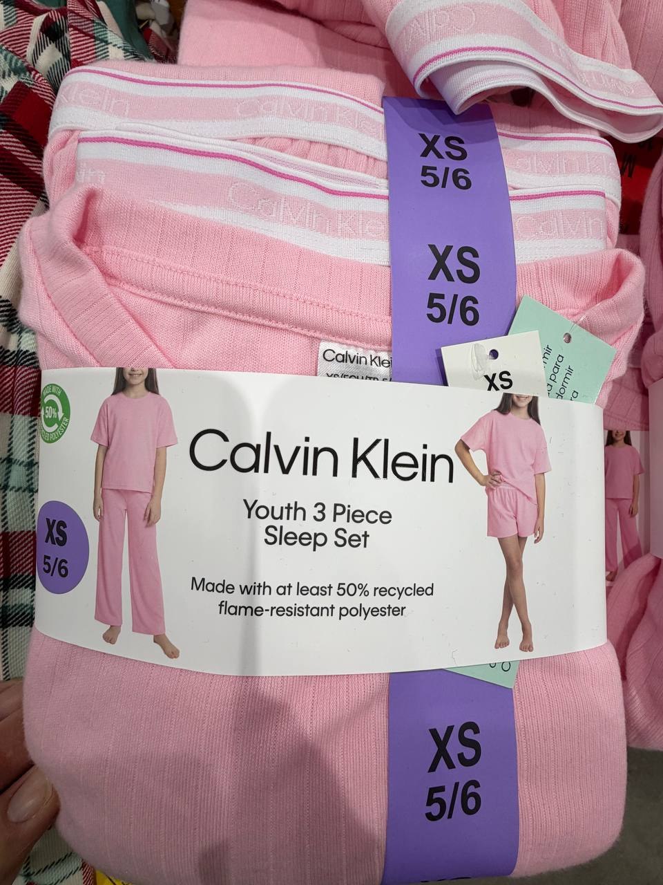 Costco YOUTH - Calvin Klein 3pc Sleep set