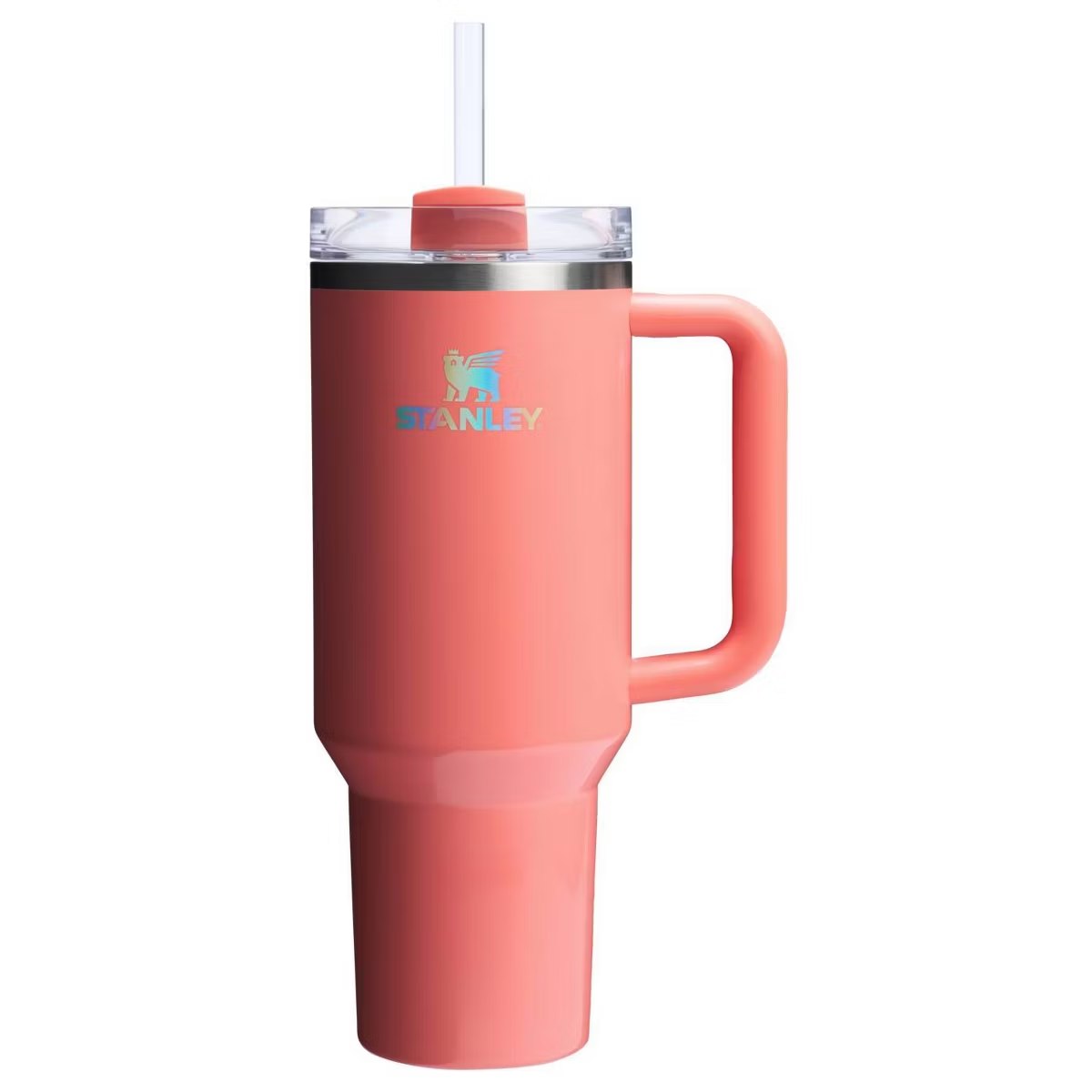 Target - Stanley 40 oz Stainless Steel H2.0 Flowstate Quencher Tumbler Pucker Peach