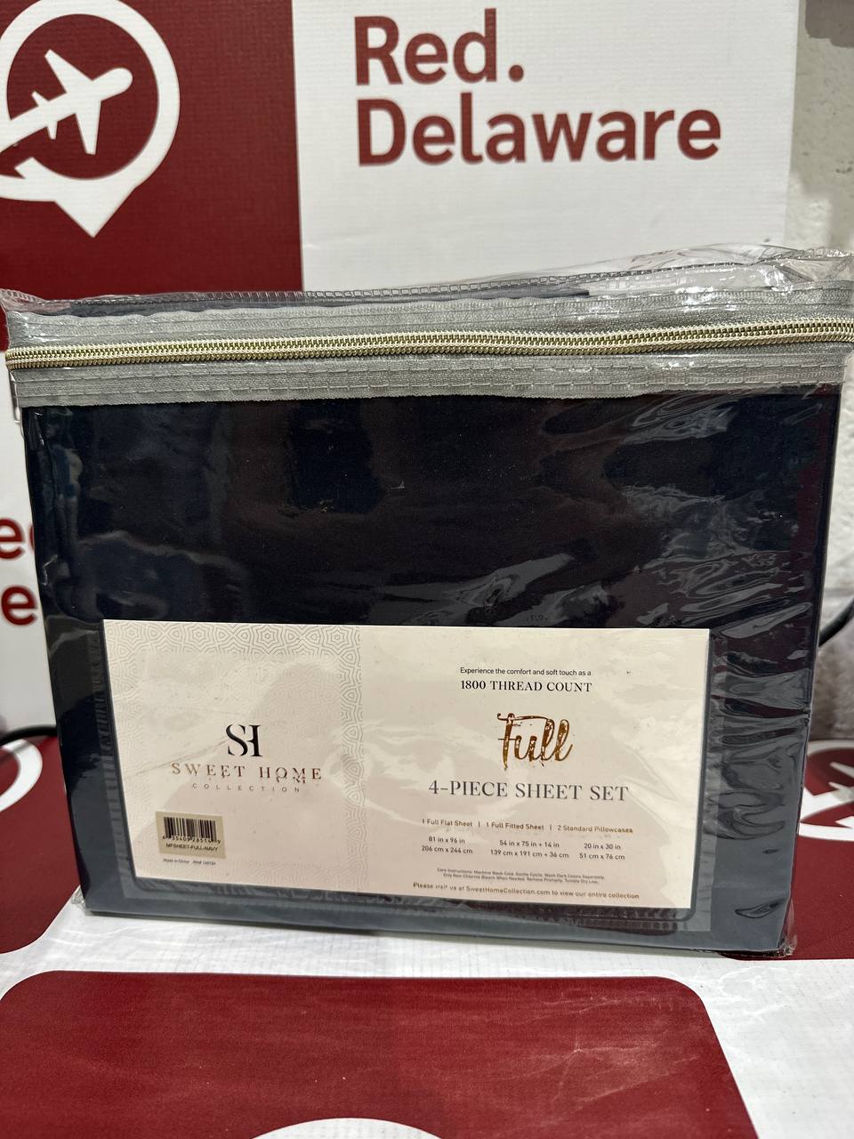 Sweet home collection 4pc sheet set FULL(B)