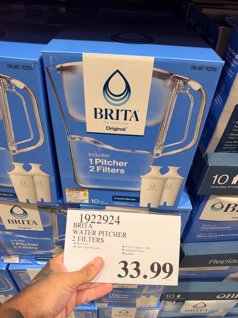 Costco- brita Water 2 Filters
