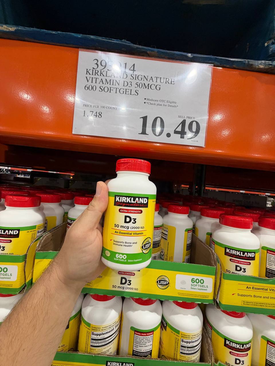 Costco - Kirkland Vitamin D3